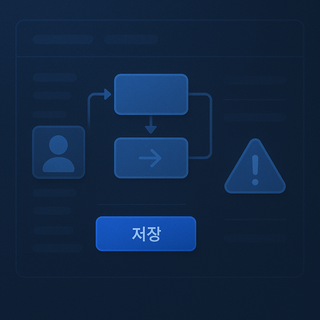 [놓치기 쉬운 관리자 화면 UX] #1 서비스 흐름을 무시하고 구성한 관리자 화면의 흔한 실수