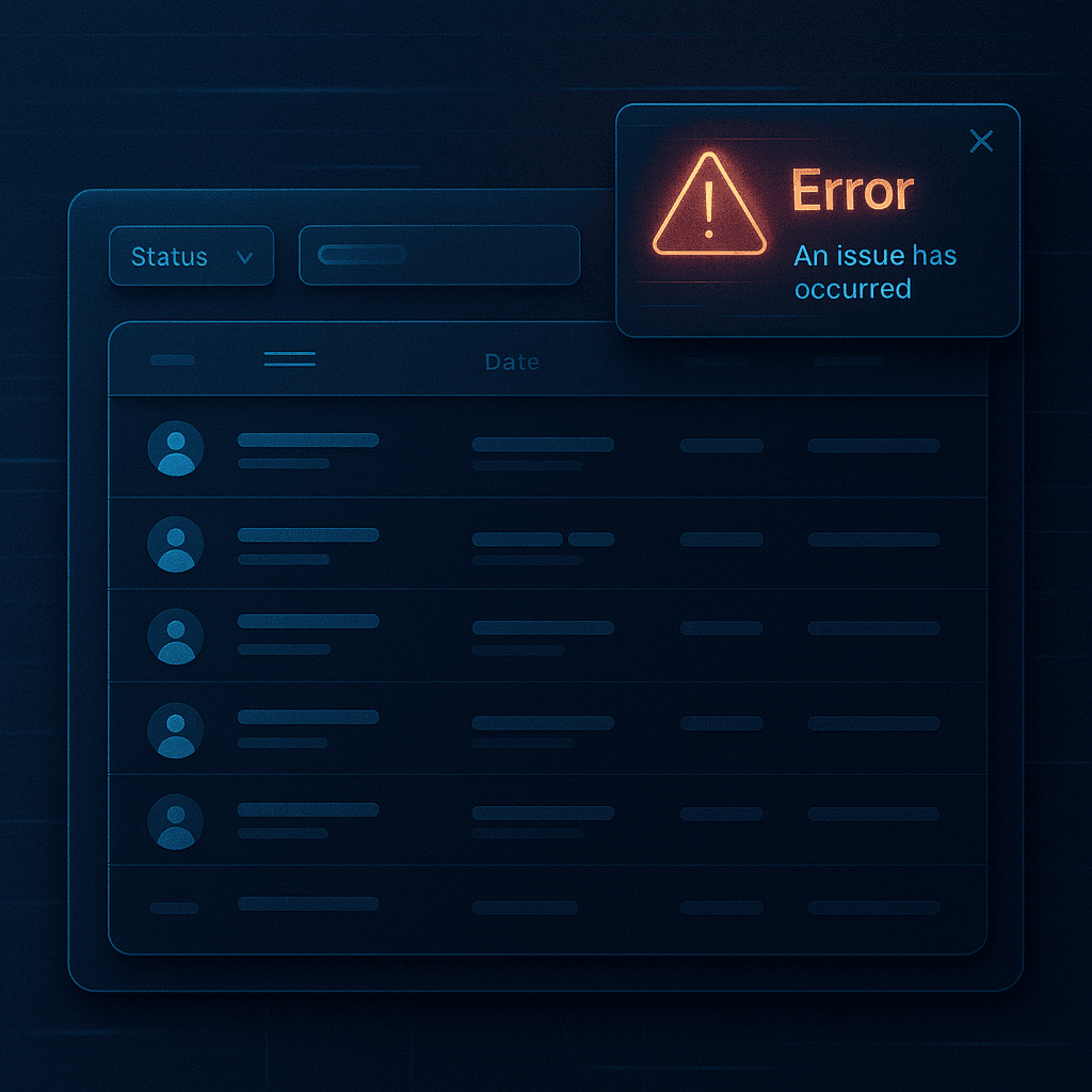 [놓치기 쉬운 관리자 화면 UX] #3 아무 일도 없던 것처럼 넘어가는 화면