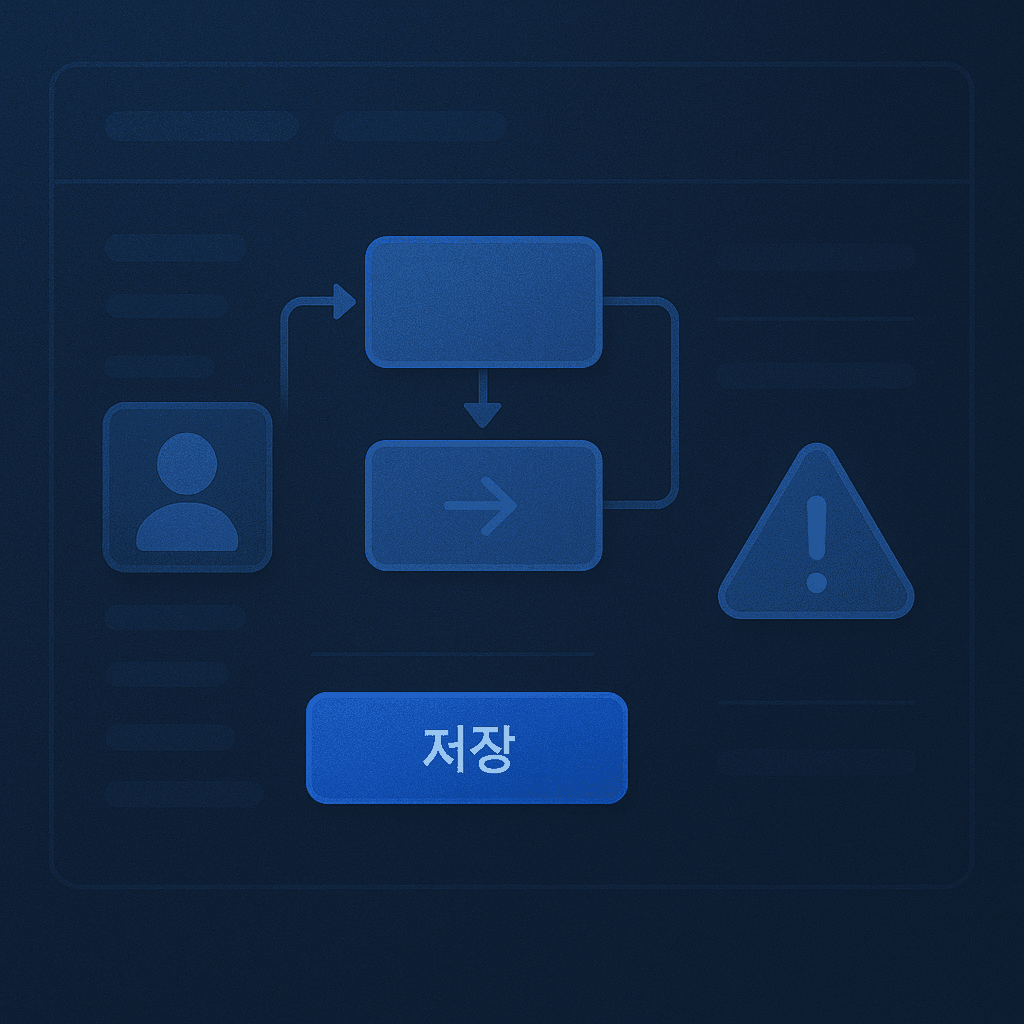 [놓치기 쉬운 관리자 화면 UX] #1 서비스 흐름을 무시하고 구성한 관리자 화면의 흔한 실수
